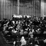 Молодёжный хор Иркутской церкви ЕХБ в концертном зале стадиона «Труд»