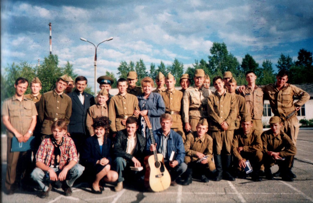 14 июня 1997 г. Евангелизация в воинской части п. Горный