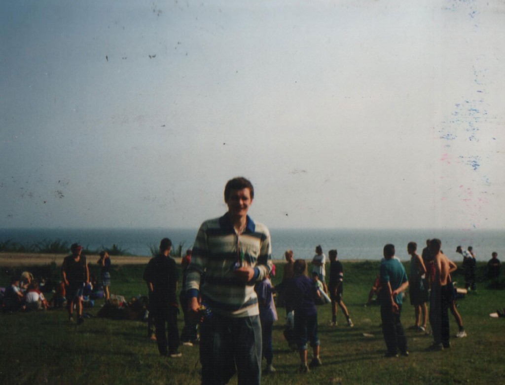 Лето 1998 г. Детский христианский лагерь «Колосок». Олег Синяков